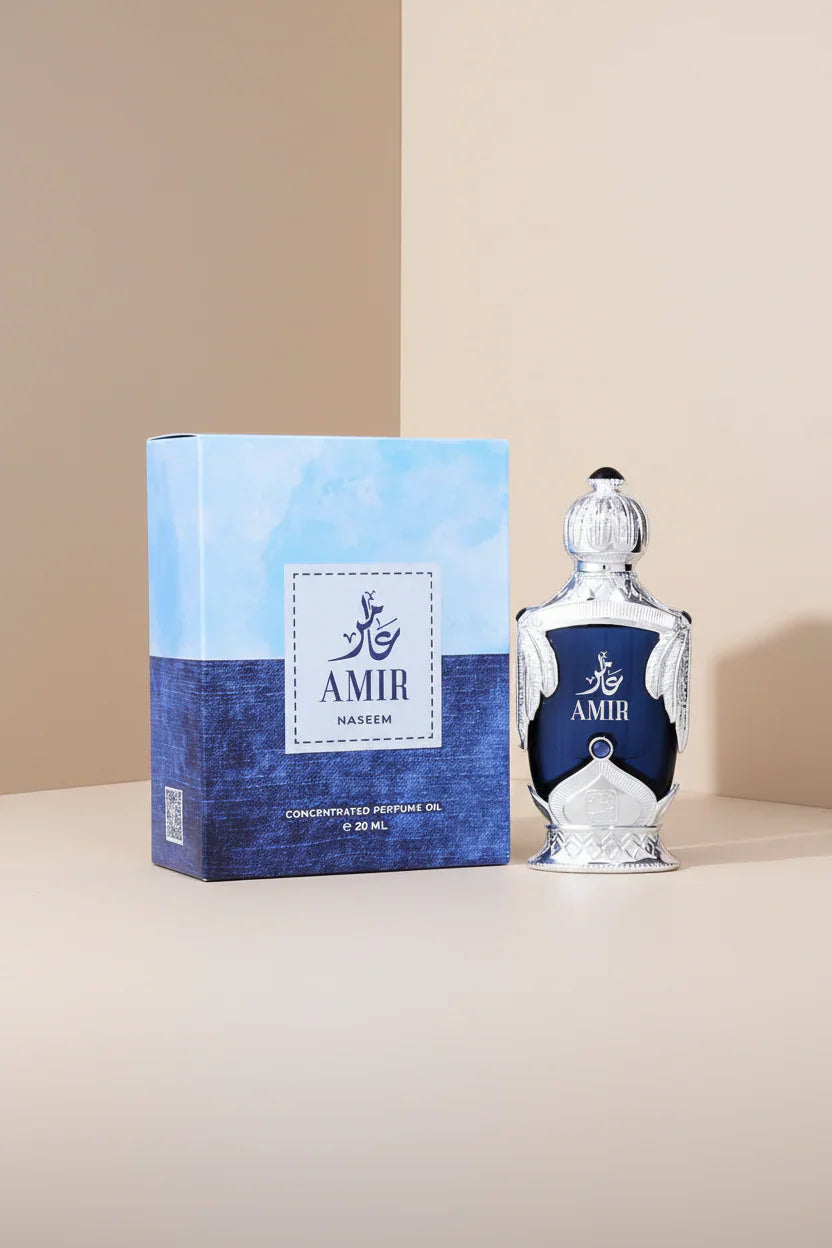 Amir Concentrated Perfume Oil by Naseem – Royal Luxury Fragrance for USA Shoppers