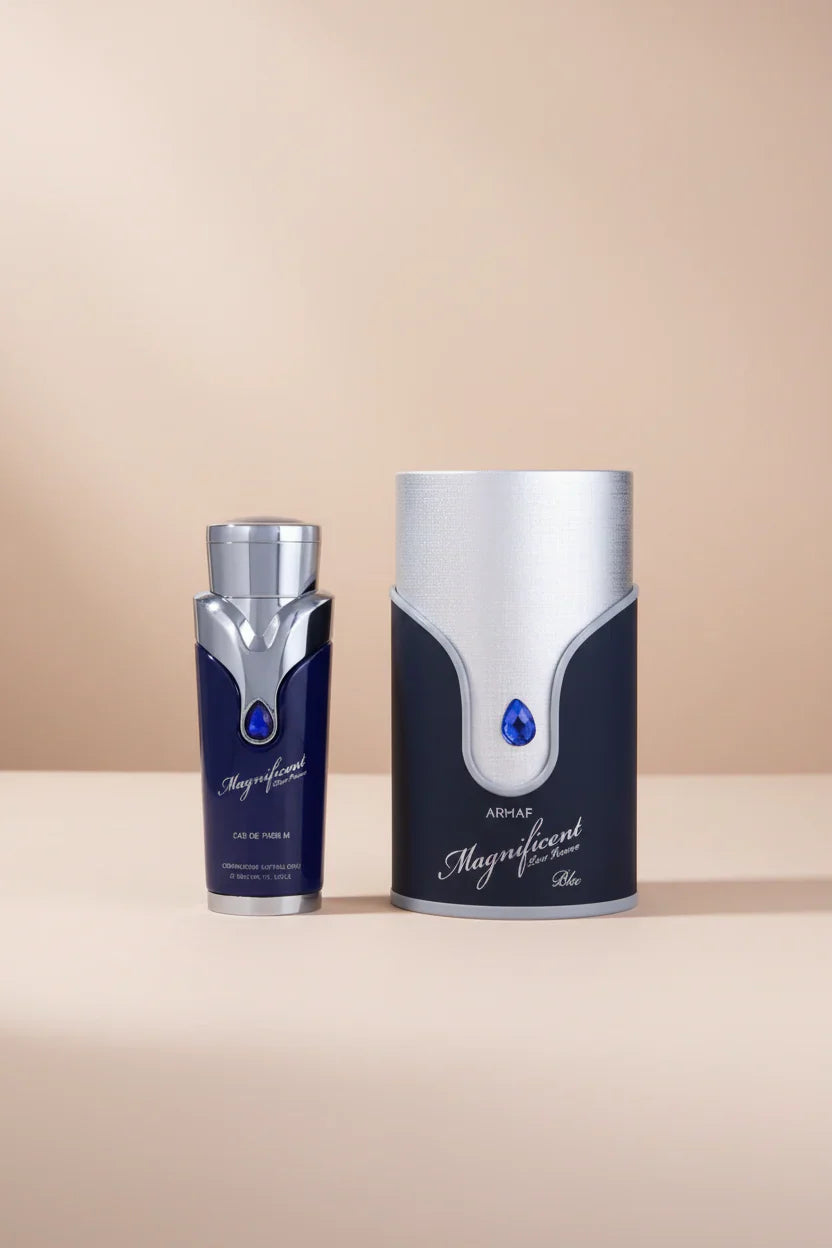Armaf Magnificient Blue Eau De Parfum Spray 3.4 oz – Luxury Fragrance in USA at Swaraksha Fashions