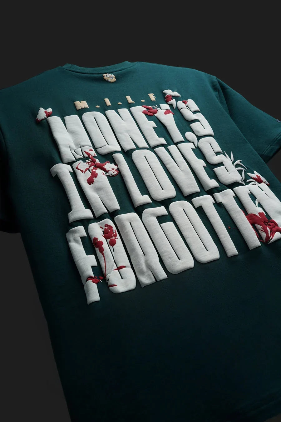 CHARACTR. Oversized Graphic T-Shirt – “The M.I.L.F” Green Edition