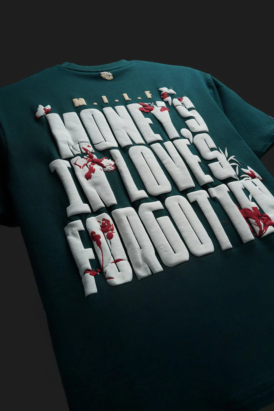 CHARACTR. Oversized Graphic T-Shirt – “The M.I.L.F” Green Edition