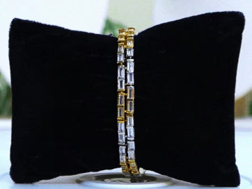 Ruby Floral Sparkle Bangles – Elegant Designer Bangles for Every Occasion in USA