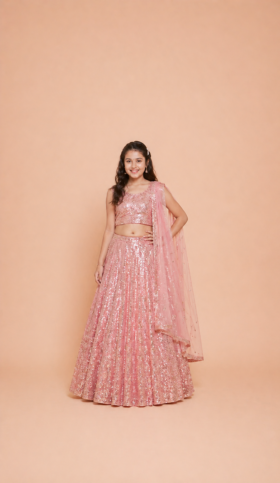 Sequin Lehengas