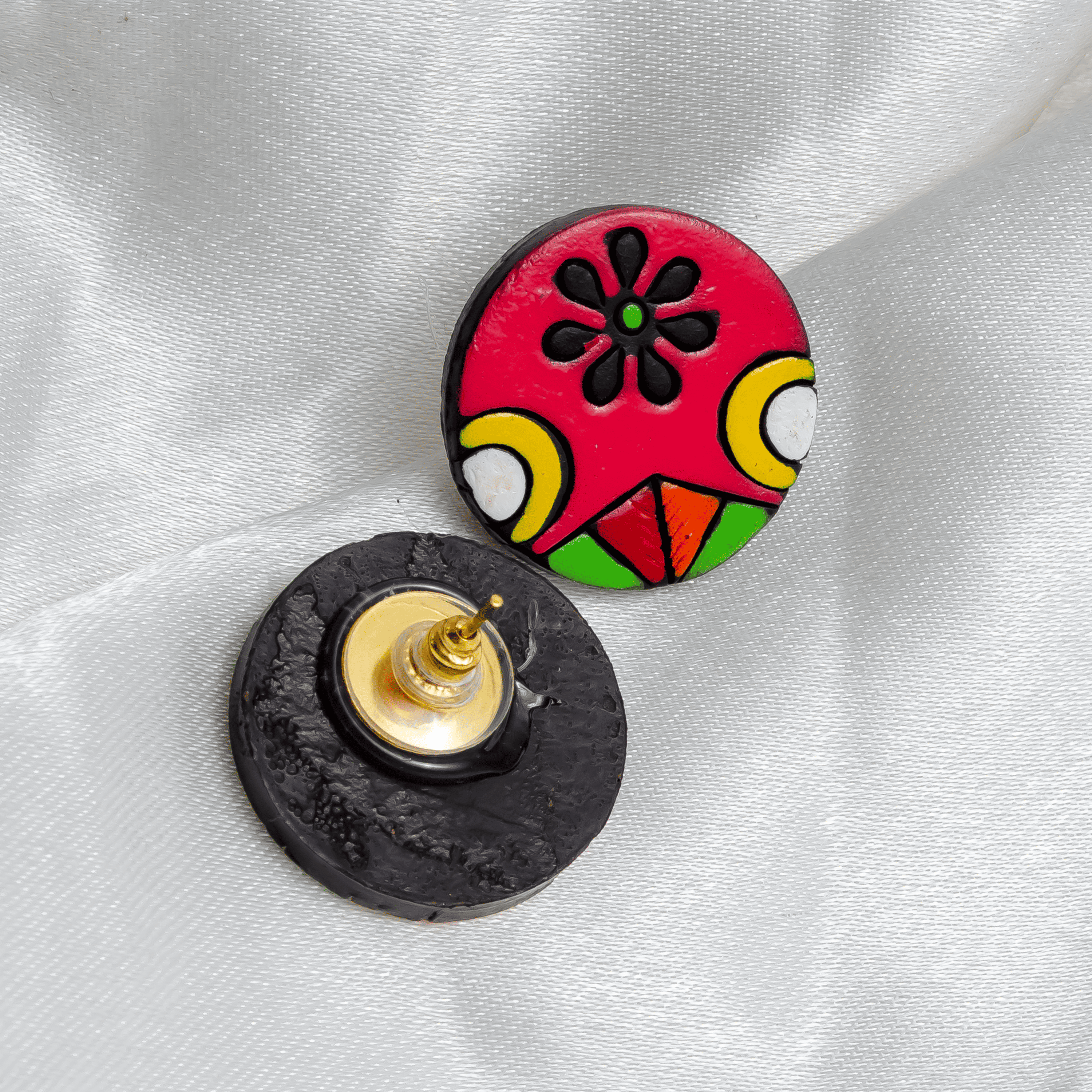 Dainty Earring Set | Clay Jewelry | 6-Pack Studded Earrings