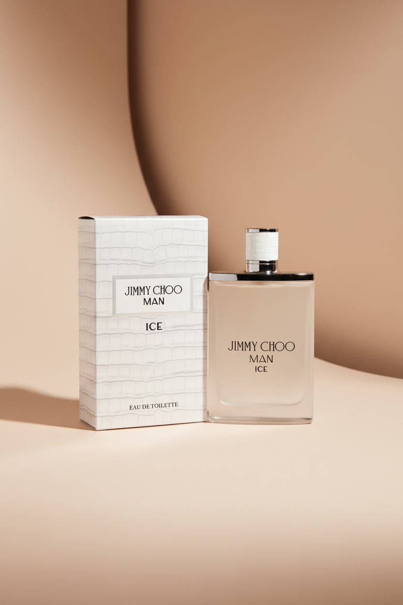 Jimmy Choo Man Ice Eau de Toilette packaging on a white background