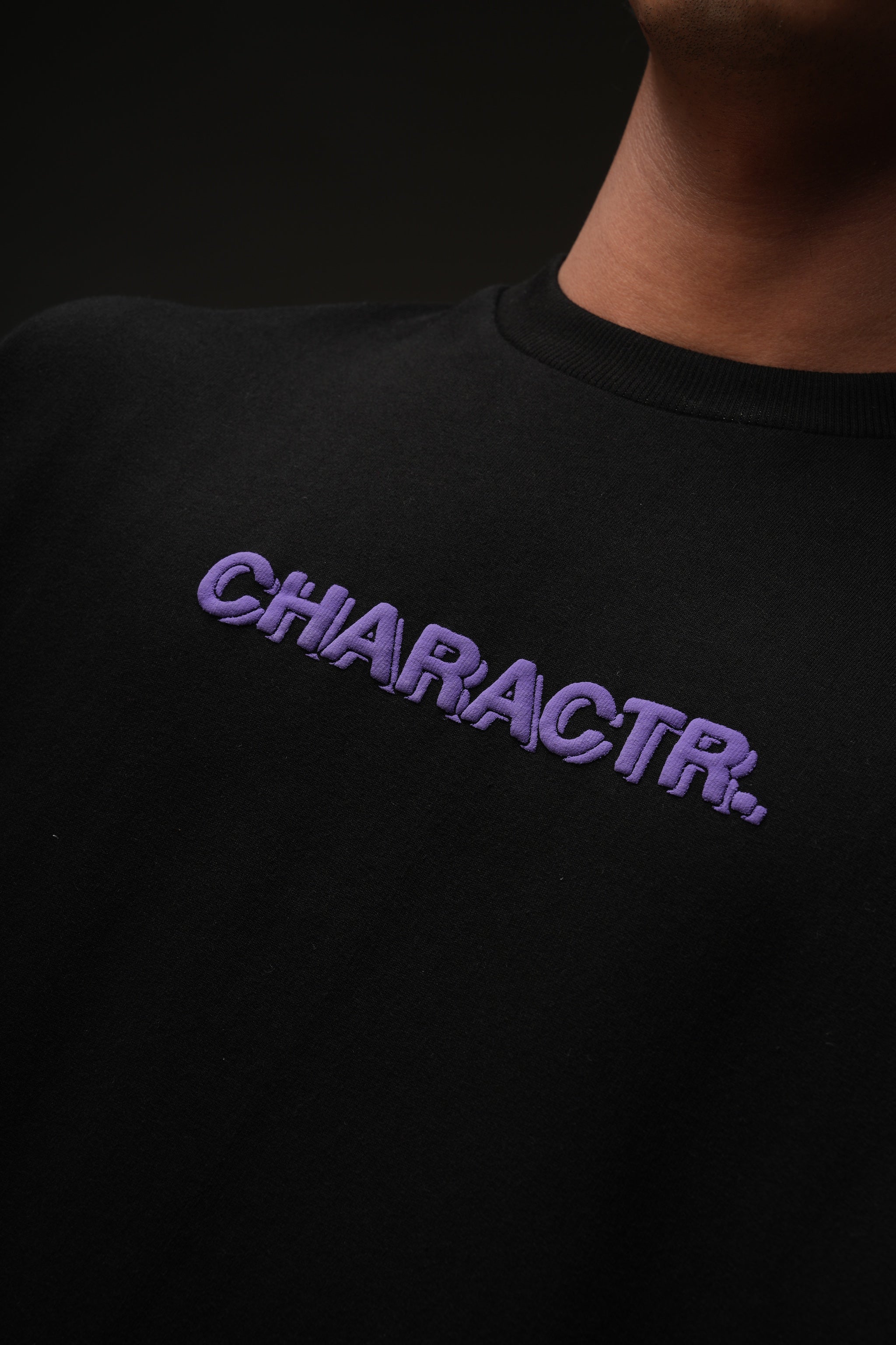 CHARACTR. Oversized Graphic T-Shirt – “THE FORTUNE”  Black Edition