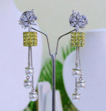 Imitation  Jewelry | Cz  Earrings