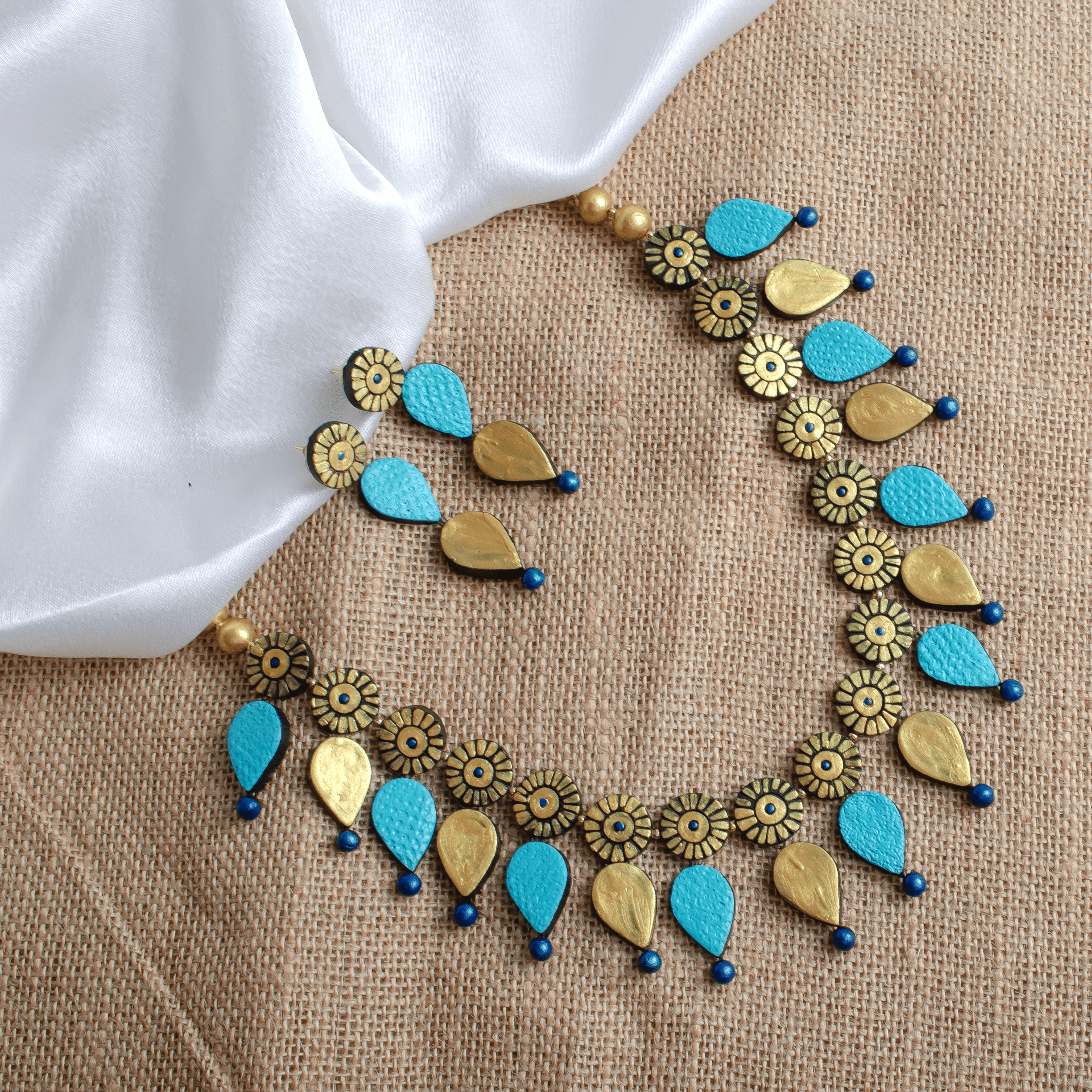 Water Droplet Jewelry Set | Clay Jewelry | Purple Jewelry
