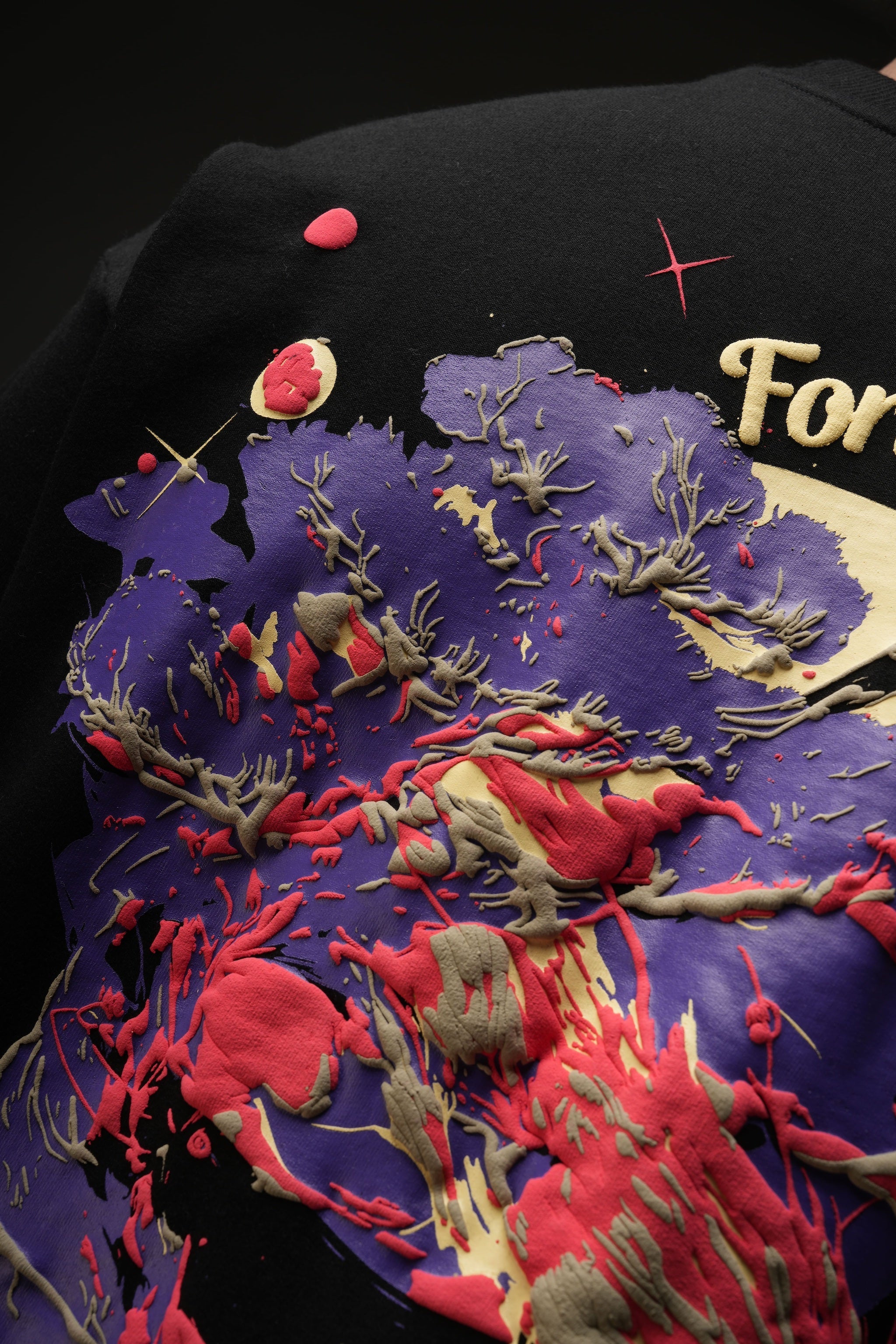 CHARACTR. Oversized Graphic T-Shirt – “THE FORTUNE”  Black Edition