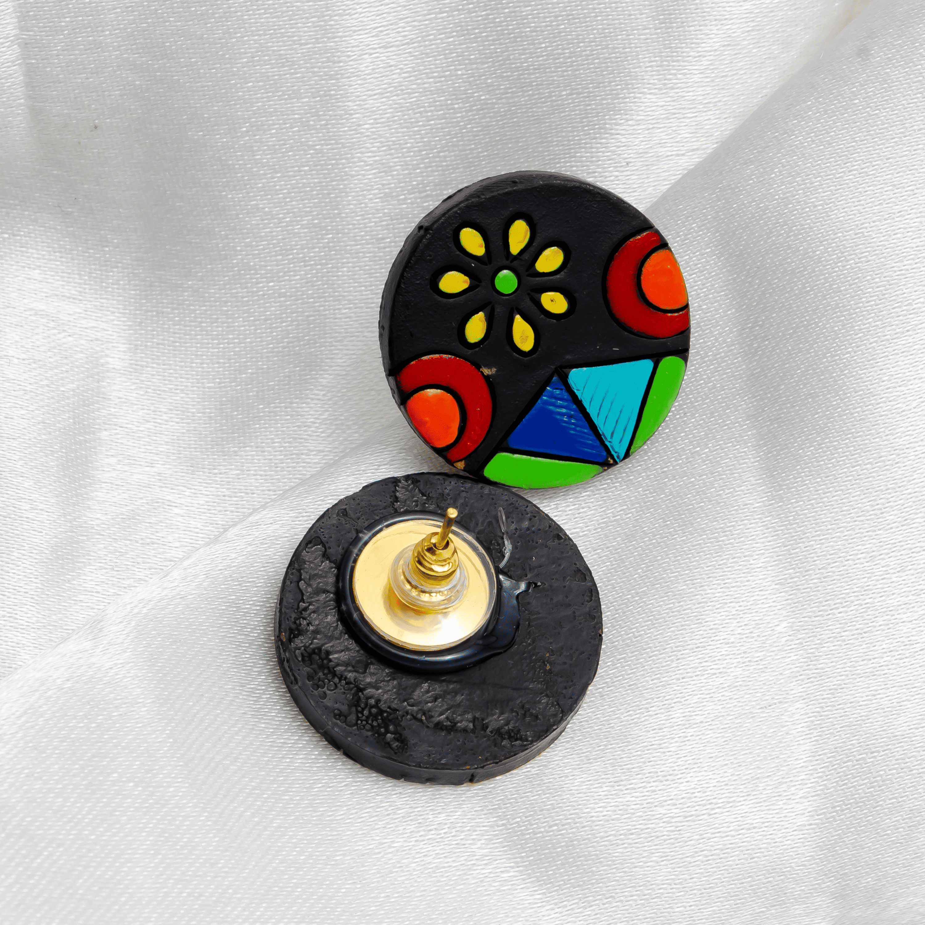 Dainty Earring Set | Clay Jewelry | 6-Pack Studded Earrings
