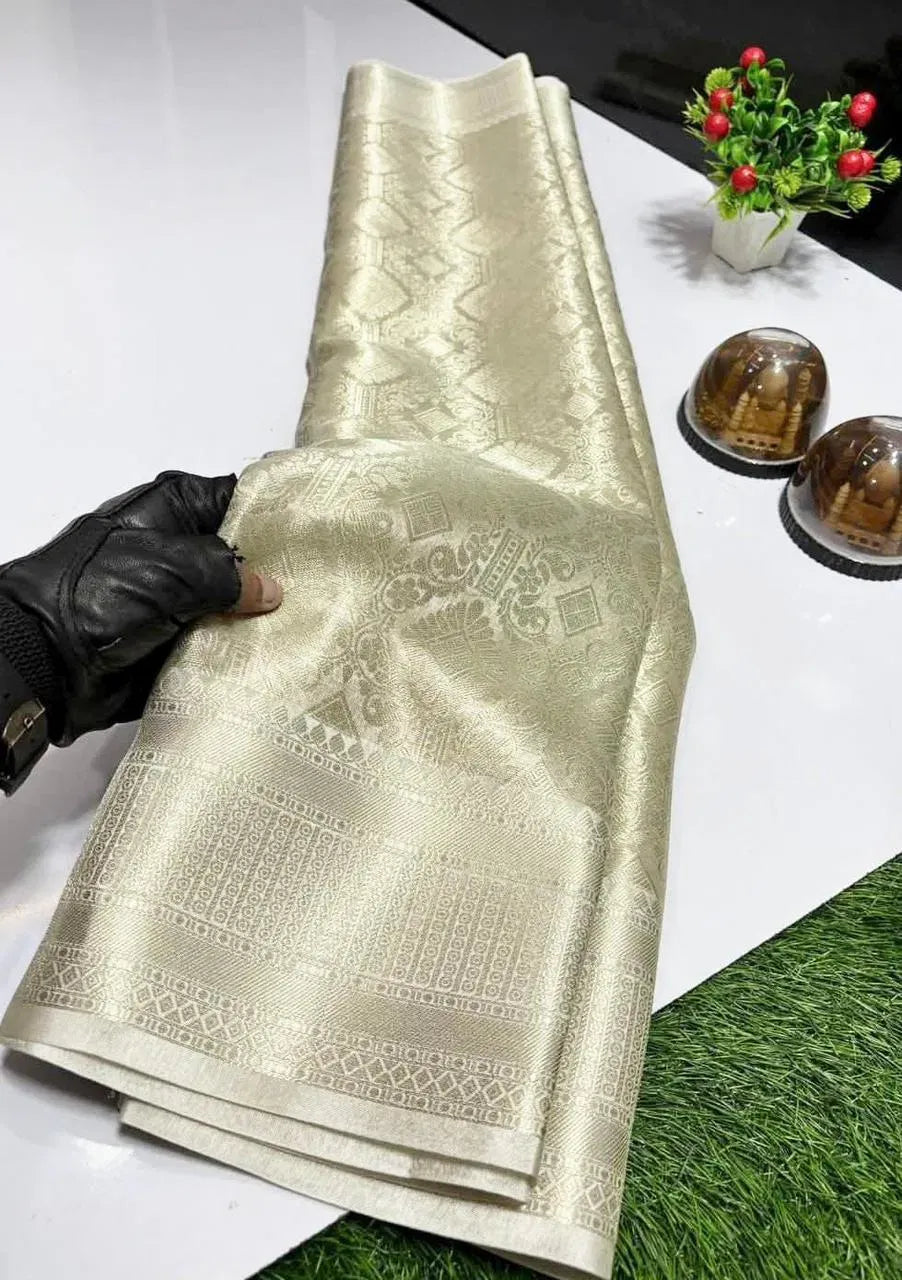 Banarasi Tissue Silk Zari Weaving Saree