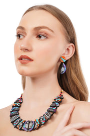 Crab Jewelry Set | Clay Jewelry | Multicolor Boho Set