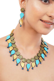 Water Droplet Jewelry Set | Clay Jewelry | Purple Jewelry