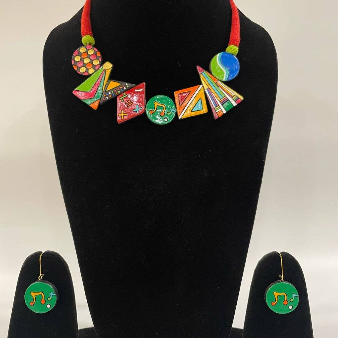 Music Notes Jewelry Set | Clay Jewelry | Back To School Set