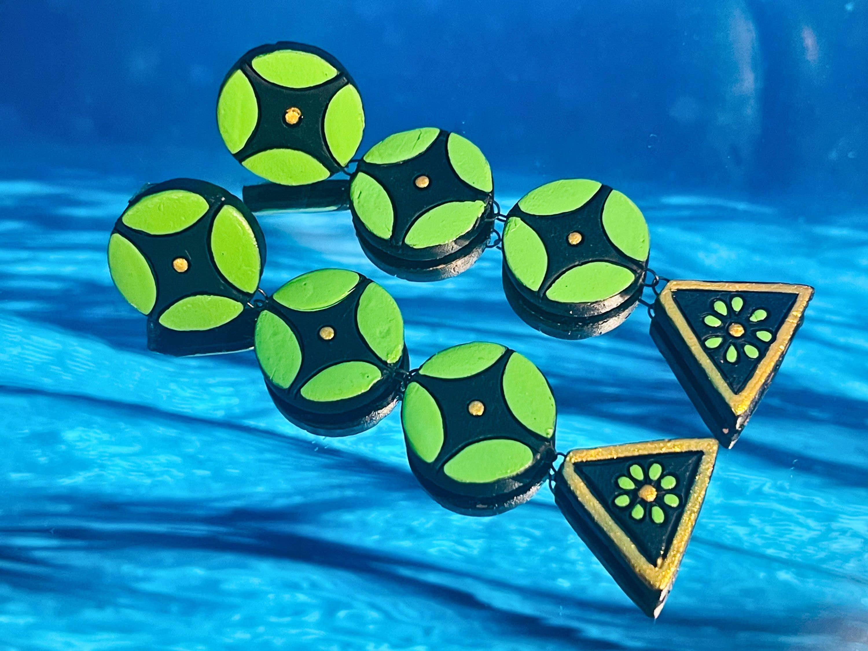 Geometric Earring Set | Clay Jewelry | 4-Pack Jewelry Set