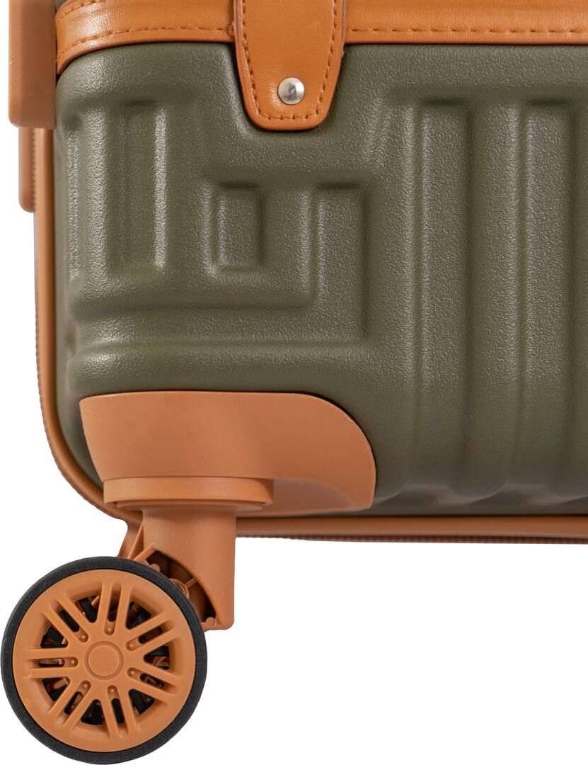 Olive Green Hard Shell Spinner Luggage