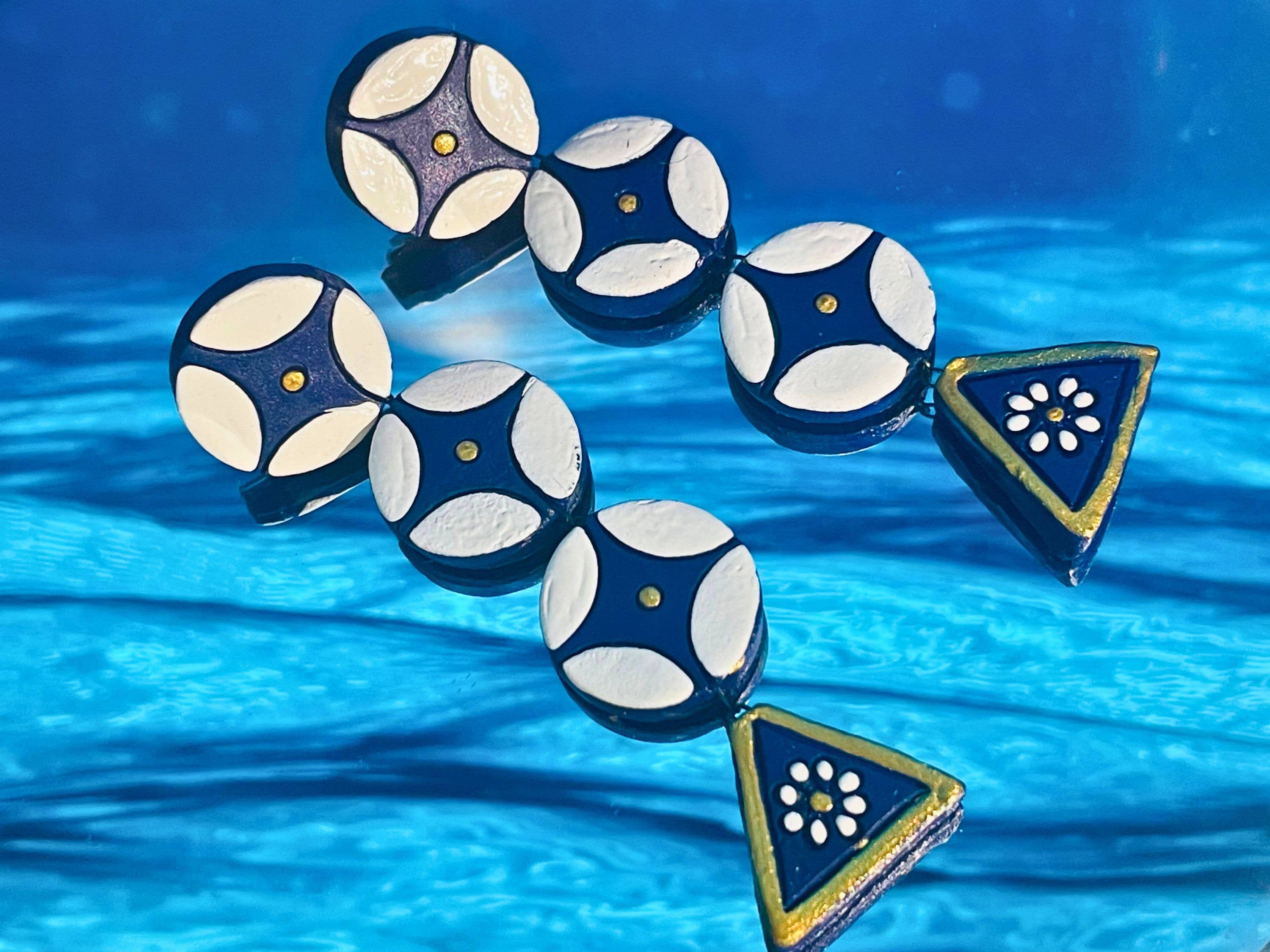 Geometric Earring Set | Clay Jewelry | 4-Pack Jewelry Set