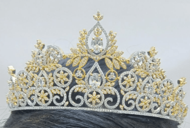 Royal Heart Crystal Crown