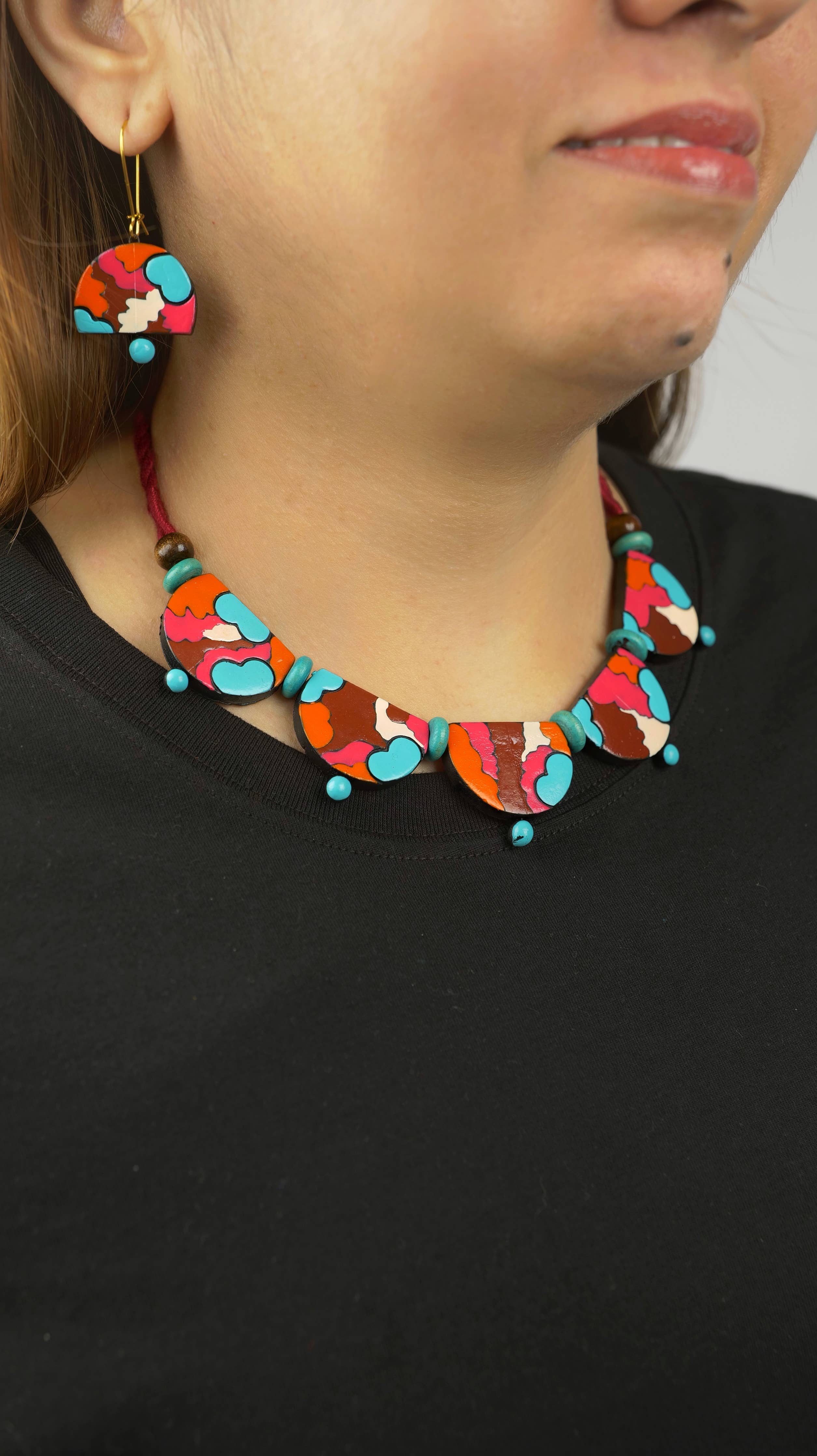 Clay Love Set | Terracotta Clay Jewelry | Valentine's Day