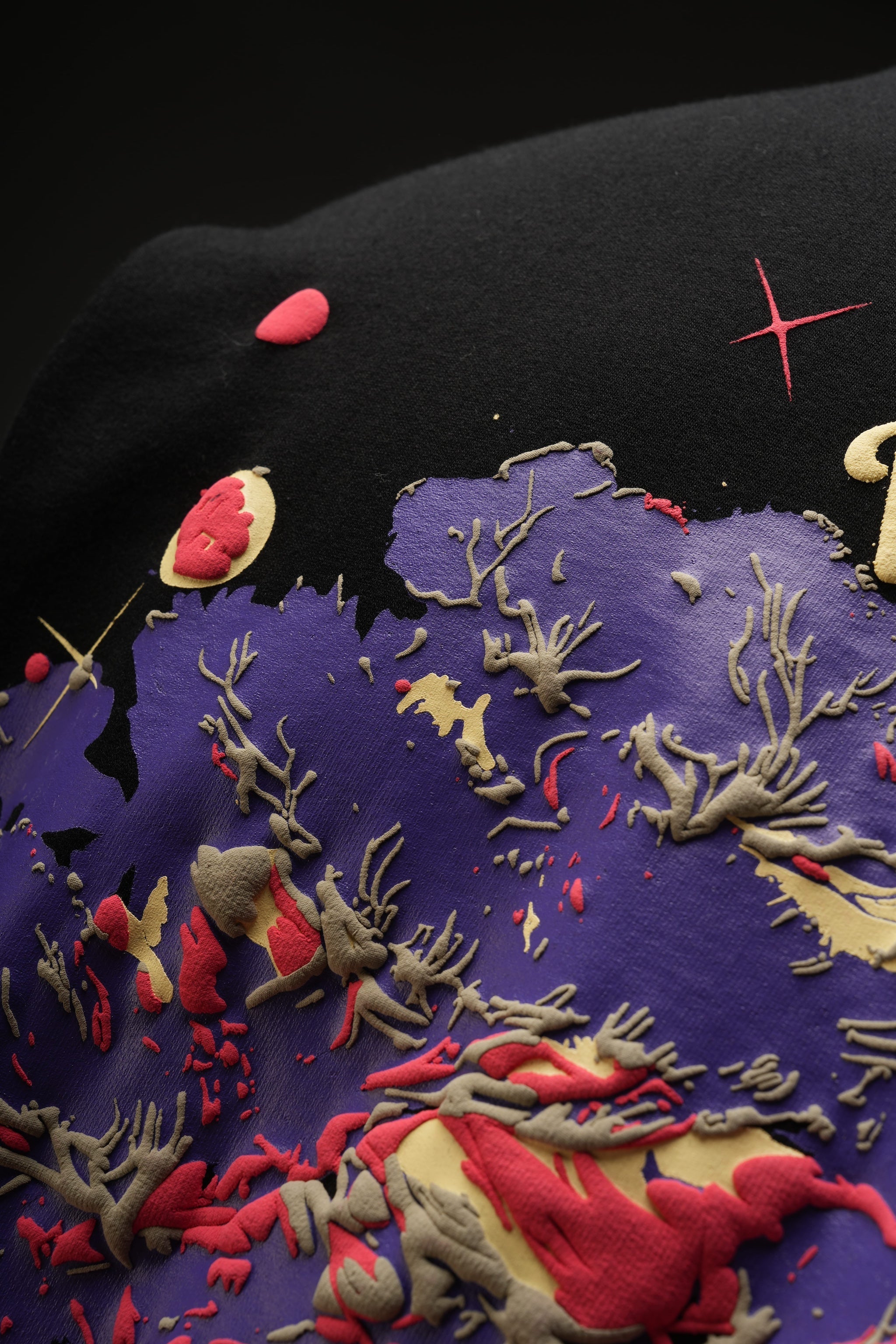 CHARACTR. Oversized Graphic T-Shirt – “THE FORTUNE”  Black Edition