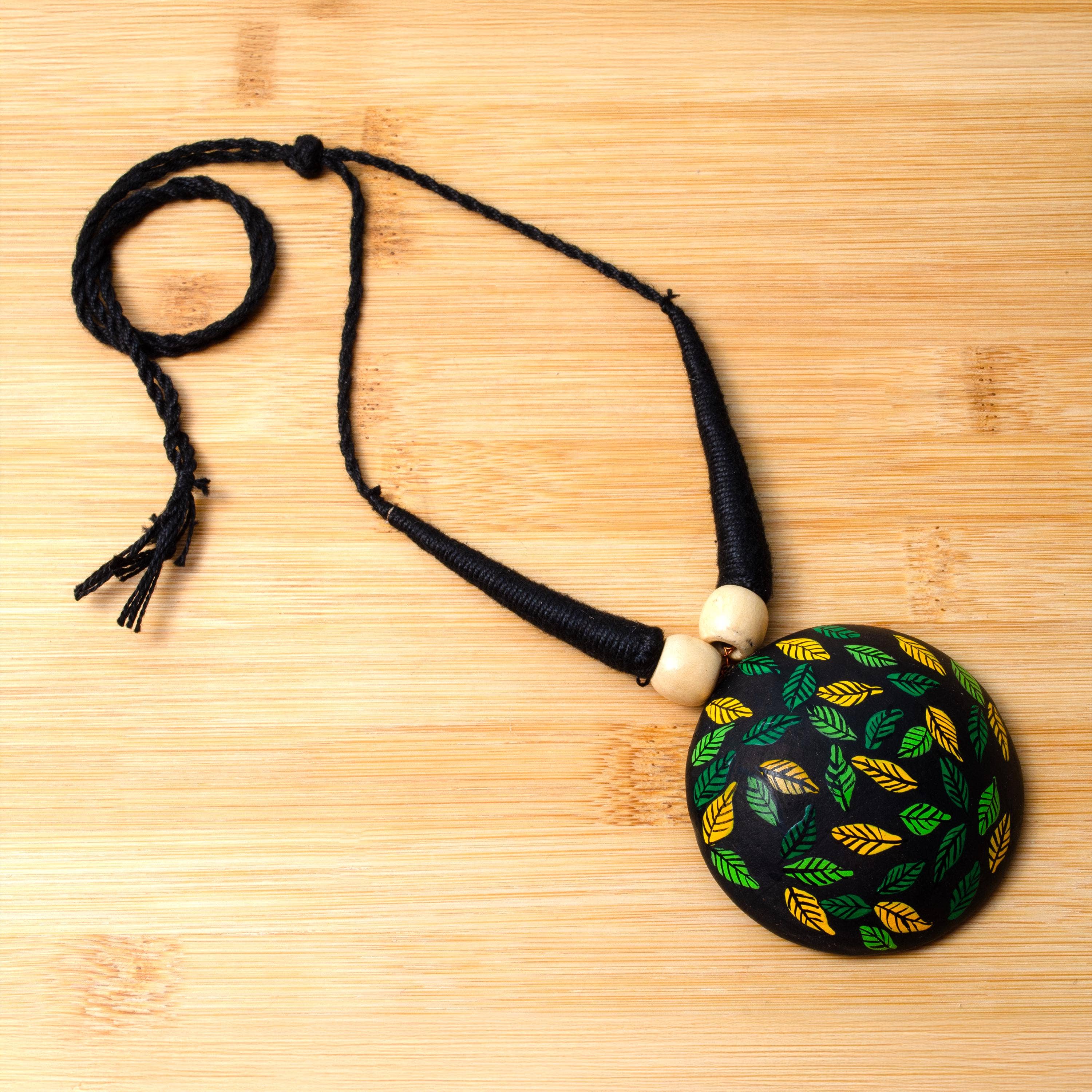 Leaf Jewelry Set | Clay Jewelry | Fall Leaves Jewelry
