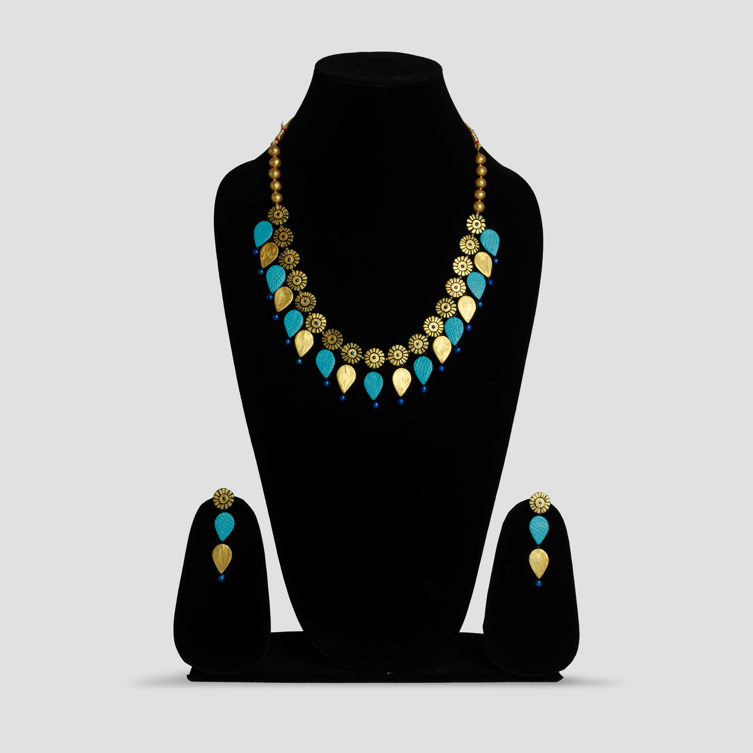 Water Droplet Jewelry Set | Clay Jewelry | Purple Jewelry
