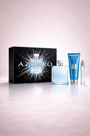 Azzaro Chrome Gift Set for Men – 3 Pc Set