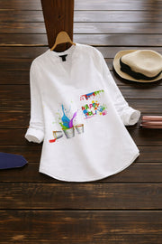 Happy Holi Color Splash Printed Shirt