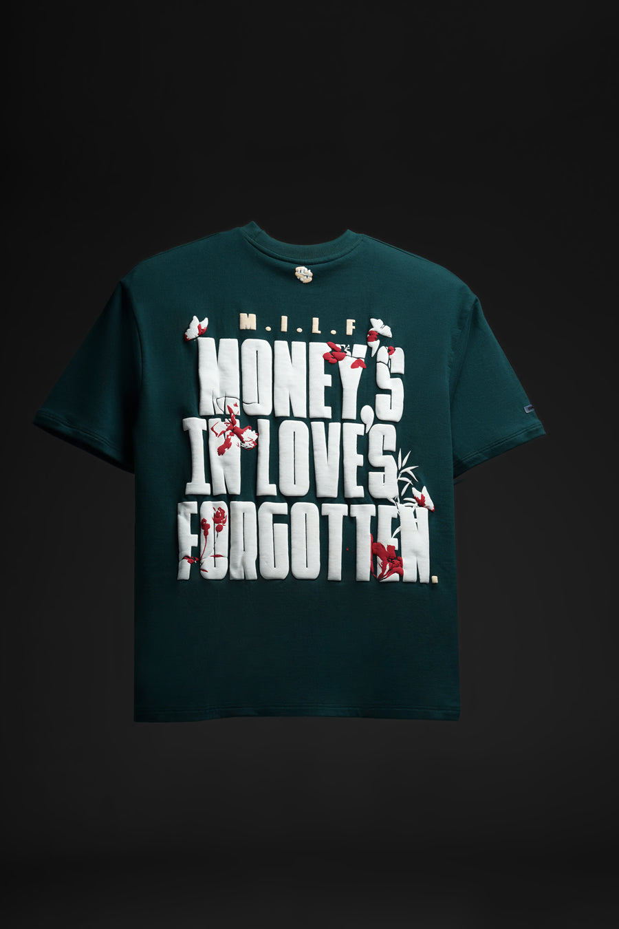 CHARACTR. Oversized Graphic T-Shirt – “The M.I.L.F”  Green  Edition