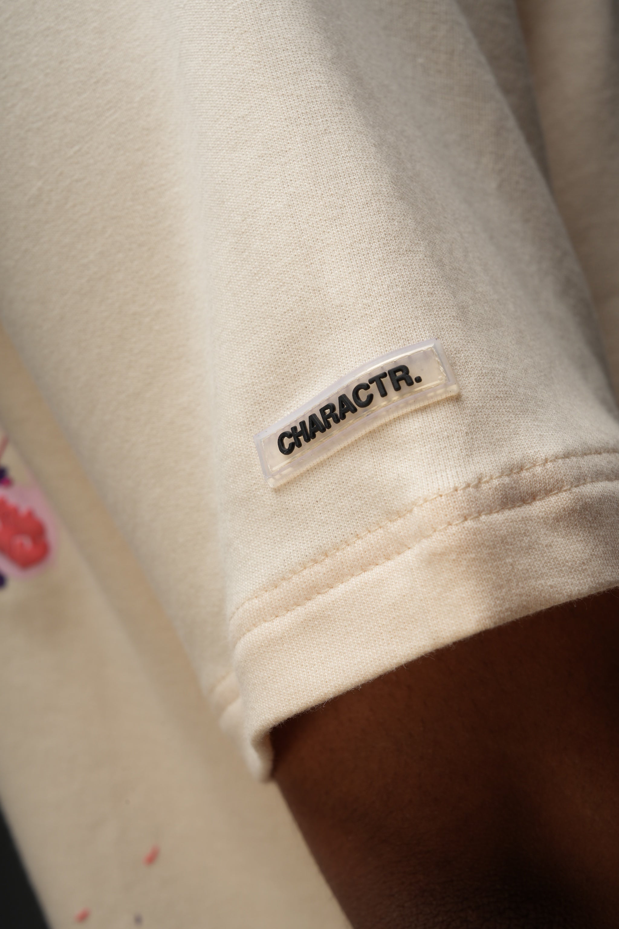 CHARACTR. Oversized Graphic T-Shirt – “THE FORTUNE”  Cream Edition
