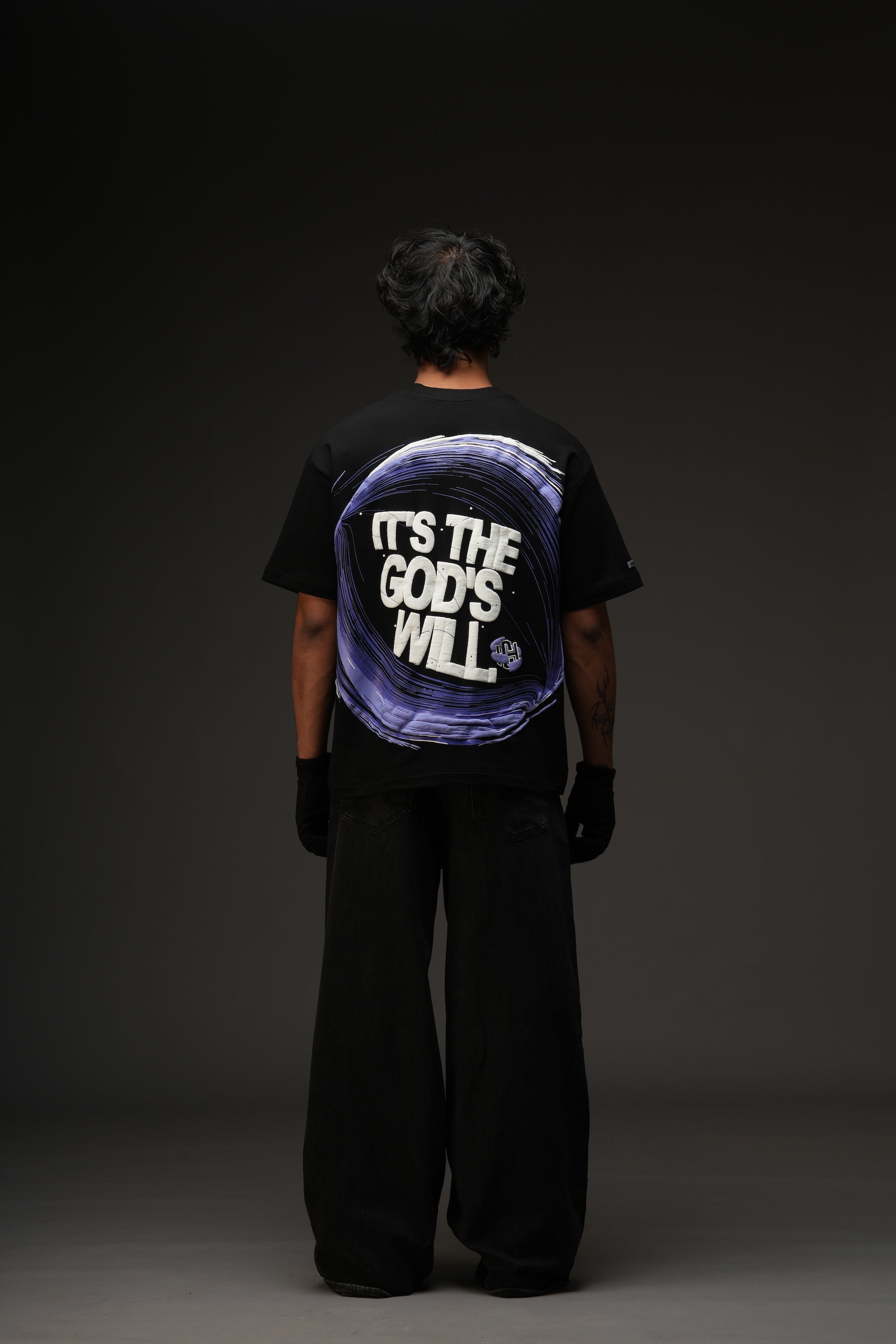 CHARACTR. Oversized Graphic T-Shirt – “God’s Will” Edition