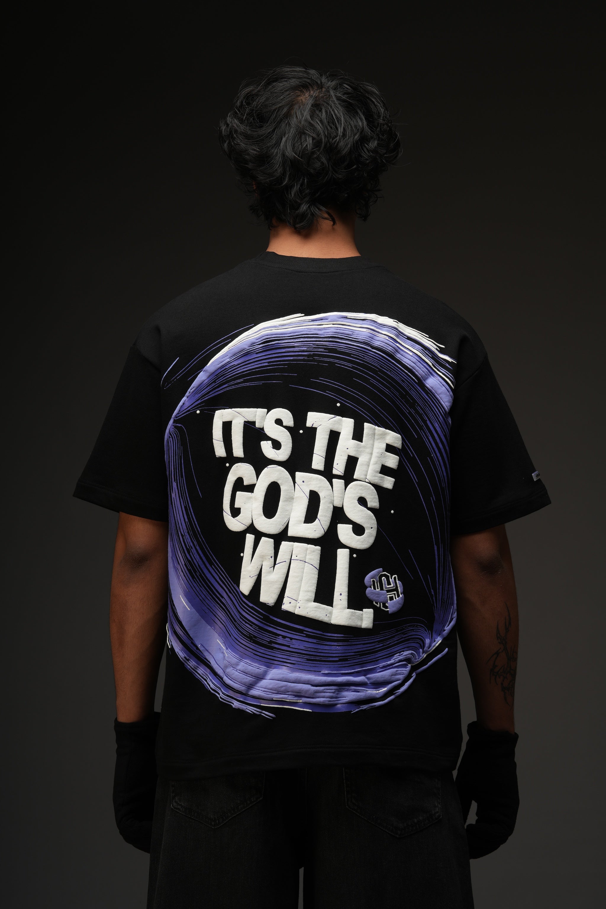 CHARACTR. Oversized Graphic T-Shirt – “God’s Will” Edition