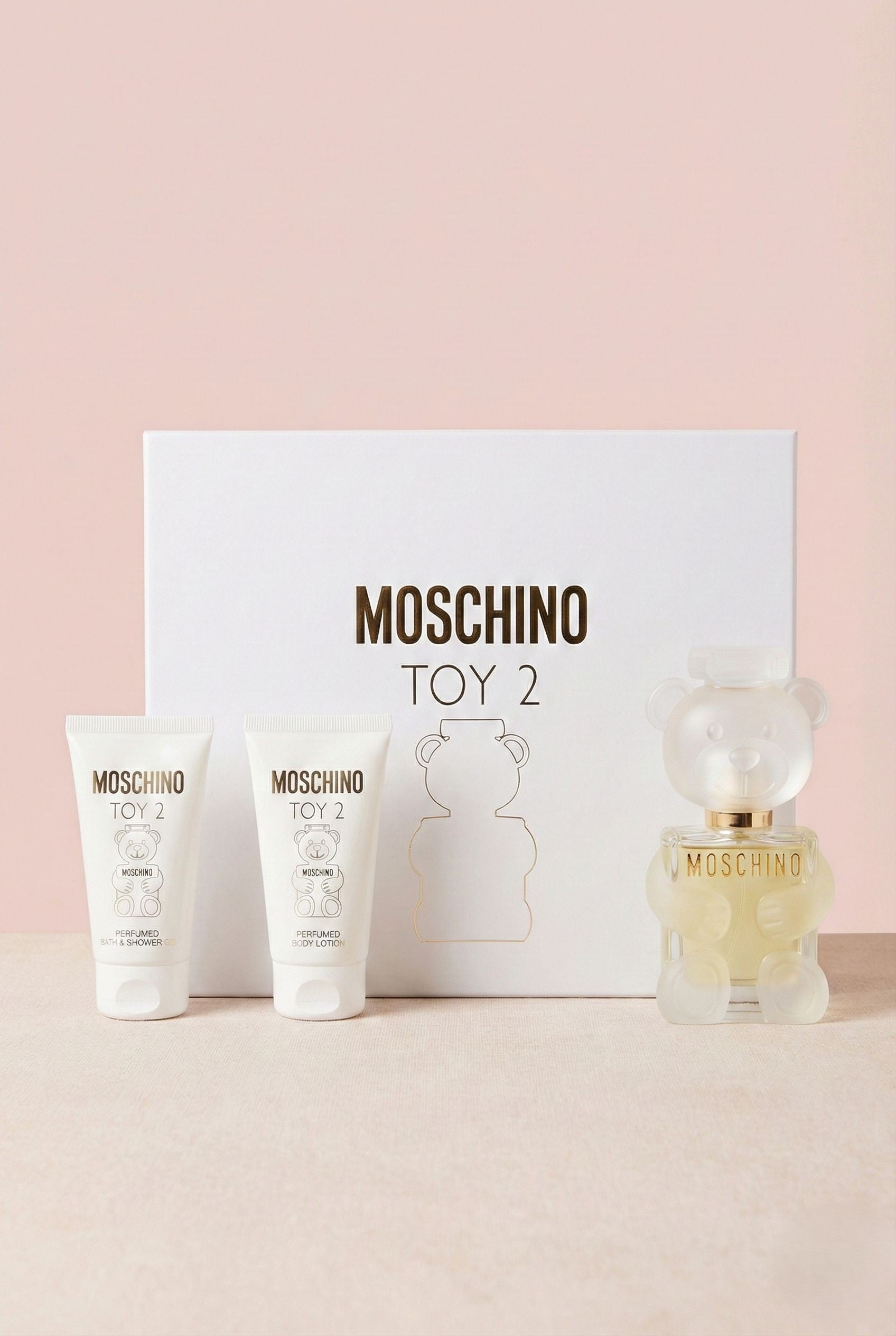 Moschino Toy 2 Gift Set – Eau de Parfum + Perfumed Body Lotion + Perfumed Bath & Shower Gel