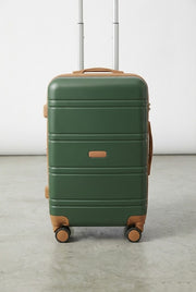 Olive Green Hard Shell Spinner Luggage