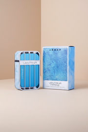 Armaf Ventana Marine perfume bottle and packaging on a white background
