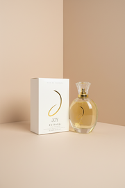 Estiara Joy perfume bottle and packaging on a white background