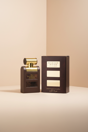 ARMF Shades Wood perfume bottle and packaging on a white background