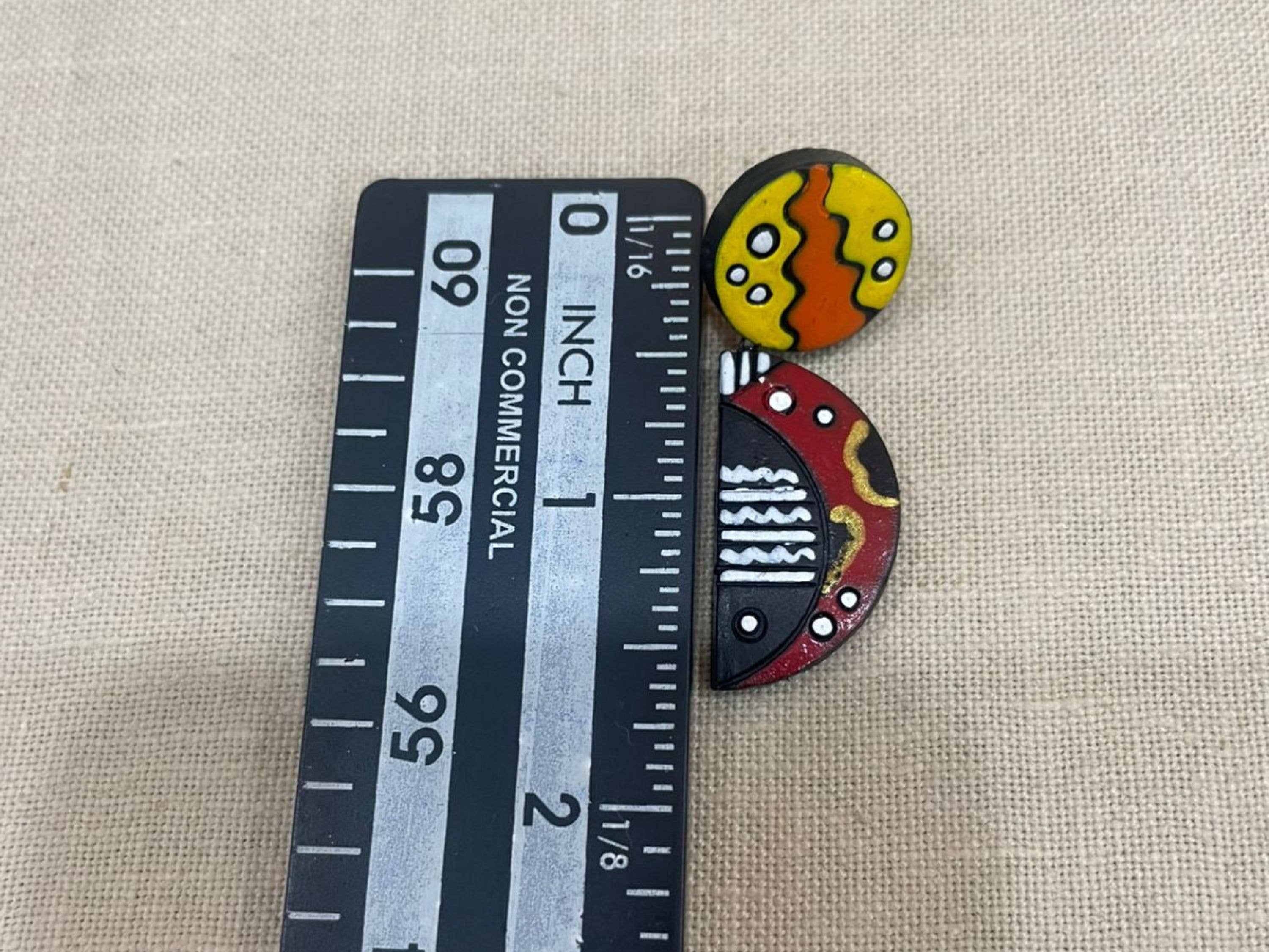 Crab Jewelry Set | Clay Jewelry | Multicolor Boho Set