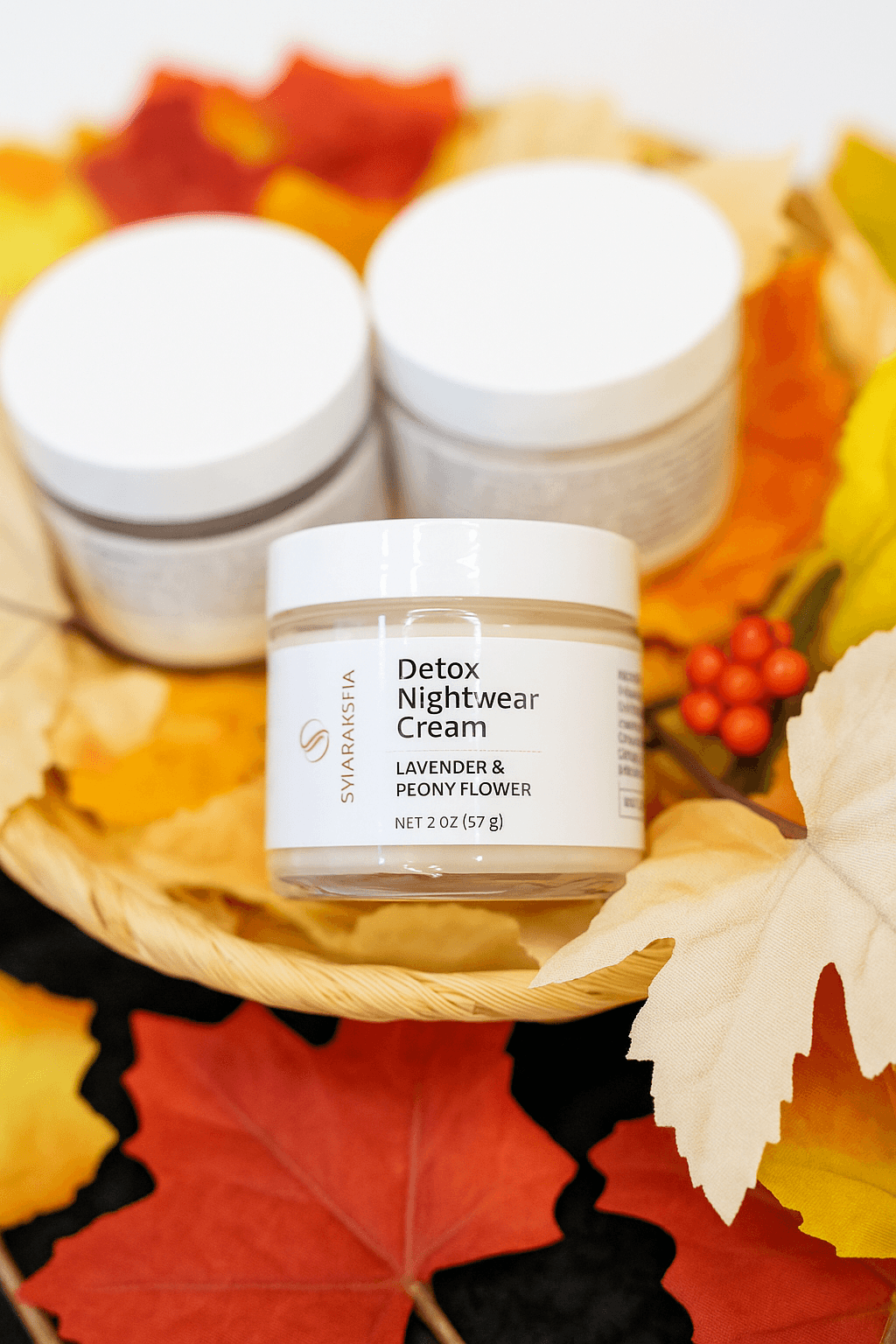 Swaraksha Detox Nightwear Cream – Lavender & Peony Flower