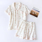 Peach Blossom Muslin Nightwear