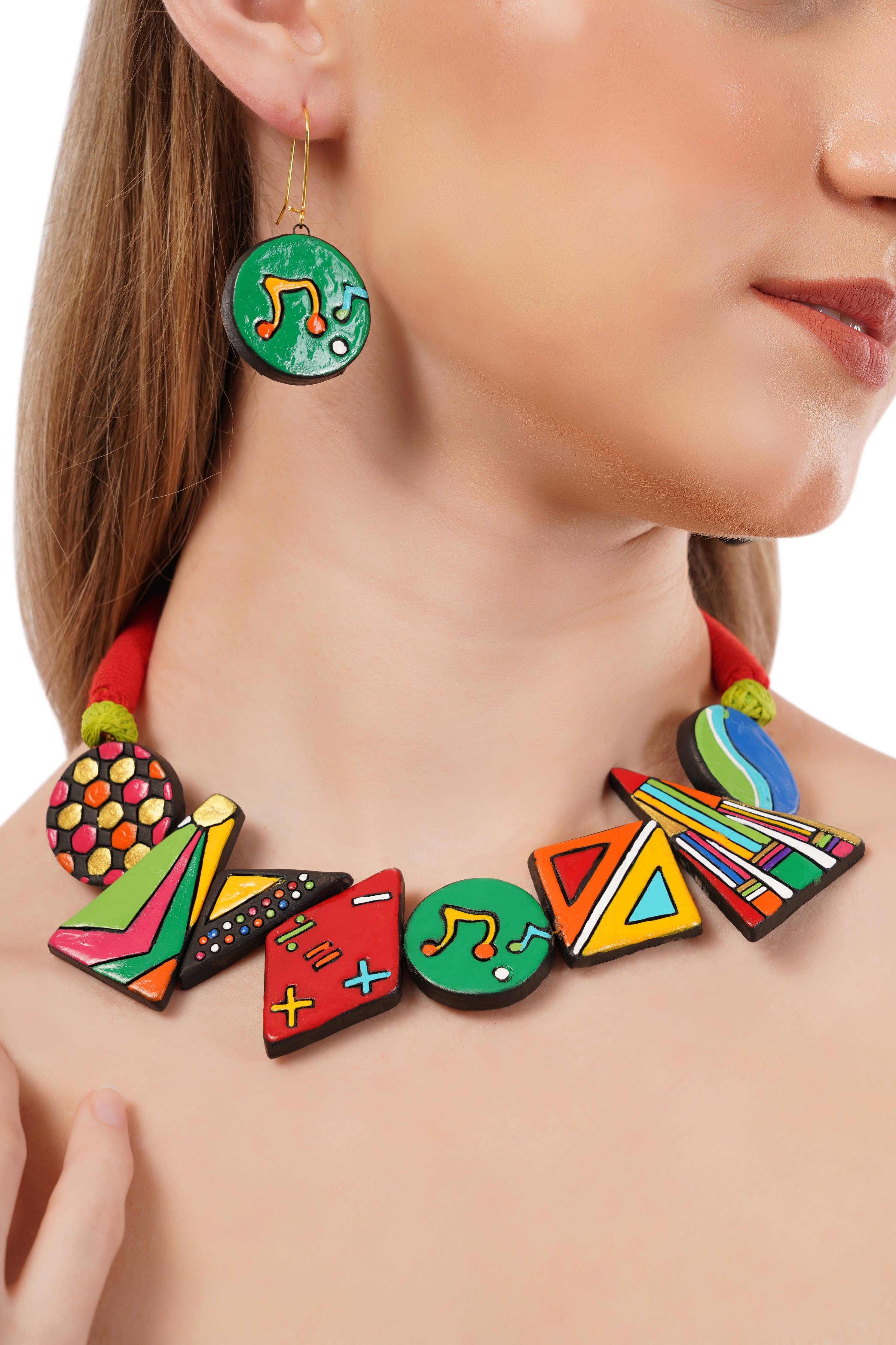 Music Notes Jewelry Set | Clay Jewelry | Back To School Set