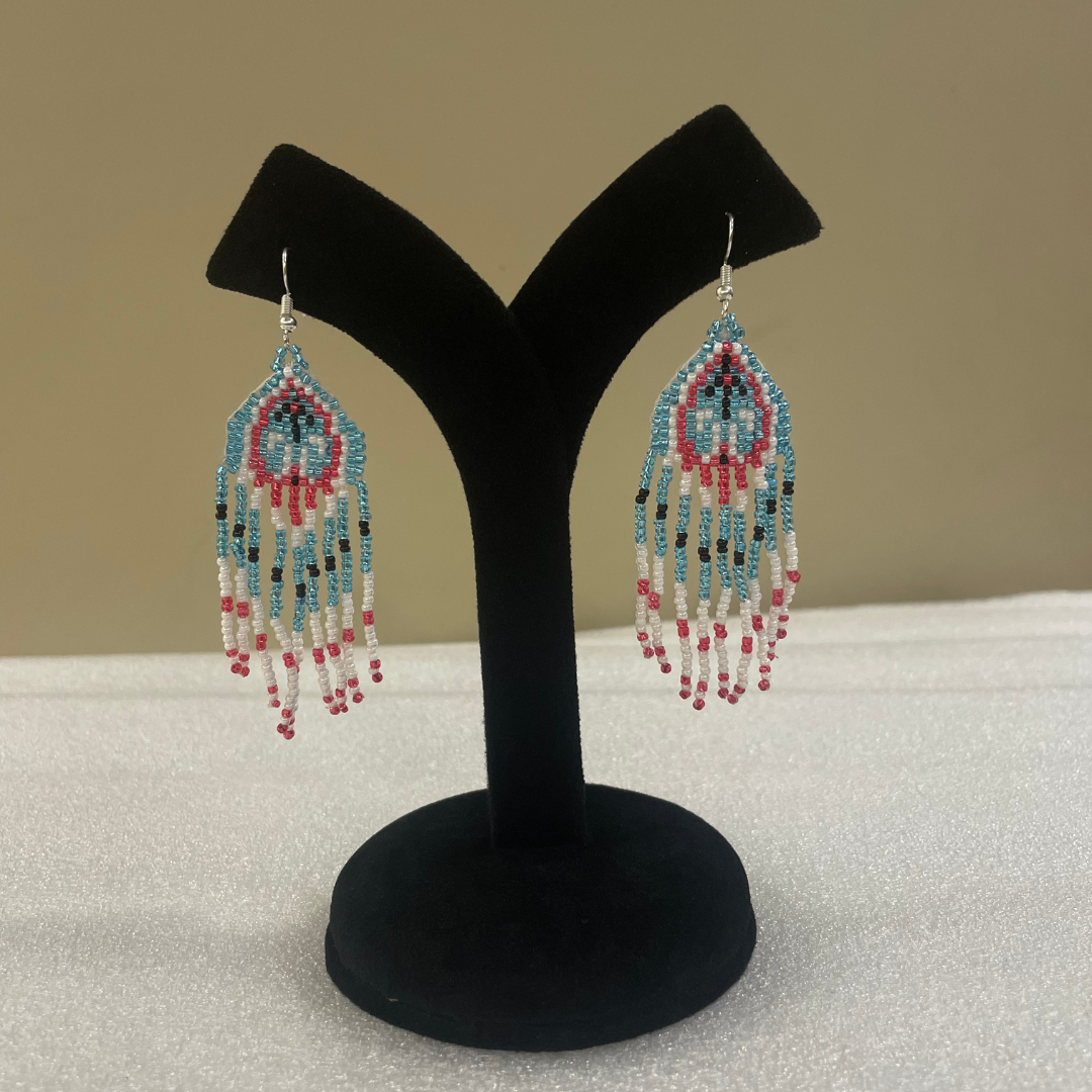 Butterfly Jewelry Set | Beaded Jewelry | Spring Blue Jewelry