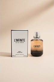 L'Infinite Eau de Parfum bottle and packaging on a white background
